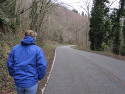 Road from Picnic Point