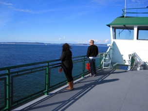 Taking the Washington ferry