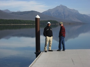 Lake McDonald in glacier Park