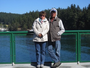 On the ferry to Orcas Island