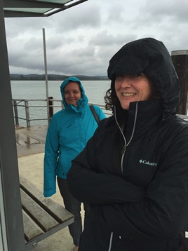 Rainy Sunday afternoon at Lower Lake Bodensee with Marielle and Tanya.  <hr>  Ein Regen Tag am Untersee (Bodensee)  Marielle and Tanya.