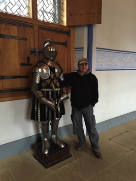 Stirling castle suit of armor.