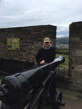 Stirling Castle, view to the southeast.