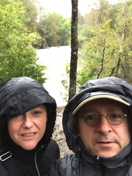 Lots of rain makes for beautiful waterfalls.