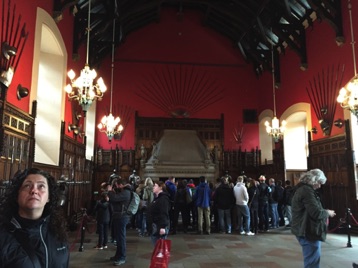 Great Hall at Edinburgh Castle.